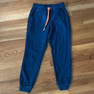 Zamora Jogger Scrub Pants in Deep Reef